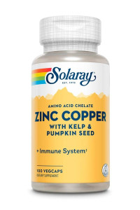 Solaray Zinc Copper AAC 100 капс