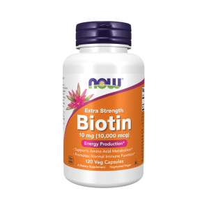 NOW Biotin 10000 мкг 120 капс NOW Biotin 10000 мкг 120 капс
