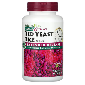 Natures Plus Red Yeast Rice 600 мг / 1.7% Total Monacolins 60 табл Natures Plus Red Yeast Rice 600 мг / 1.7% Total Monacolins 60 табл