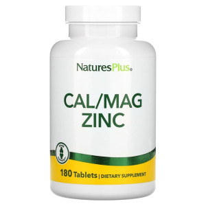 Natures Plus Cal/Mag Zinc 180 табл Natures Plus Cal/Mag Zinc 180 табл