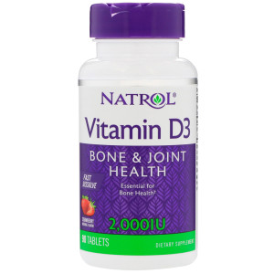 Natrol Vitamin D3  2.000 IU 90 табл