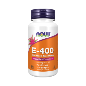 NOW E-400 with Mixed tocopherols 100 капс