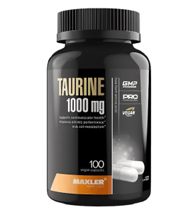 Maxler Taurine 1000 мг 100капс Maxler Taurine 1000 мг 100капс