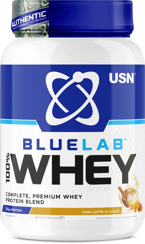 USN BlueLab 100% Whey, вкус «Чай латте»