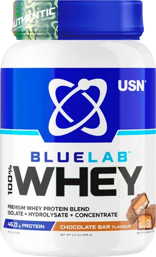 USN BlueLab 100% Whey, вкус «Шоколадный батончик»