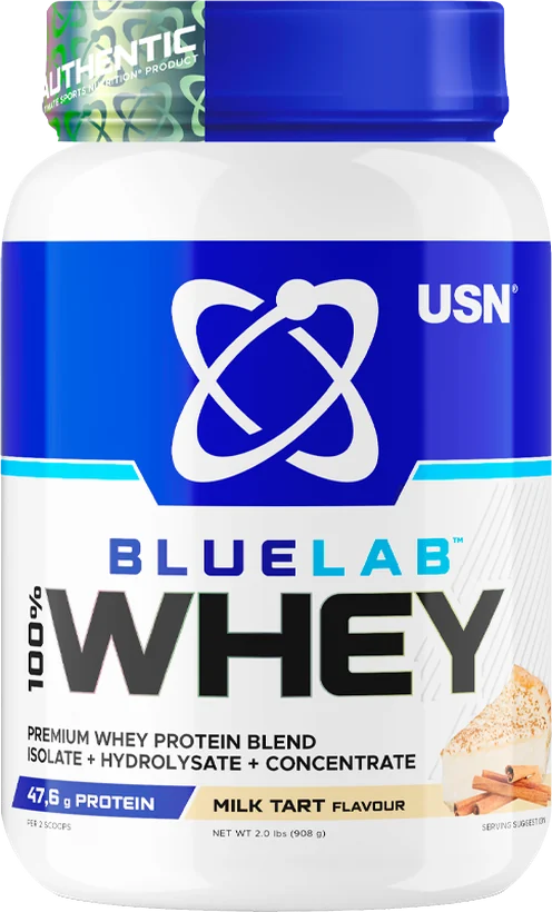 USN BlueLab 100% Whey, вкус «Молочный пирог»