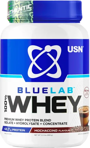 USN BlueLab 100% Whey, вкус «Моккачино»