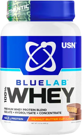 USN BlueLab 100% Whey, вкус «Арахисовое масло»