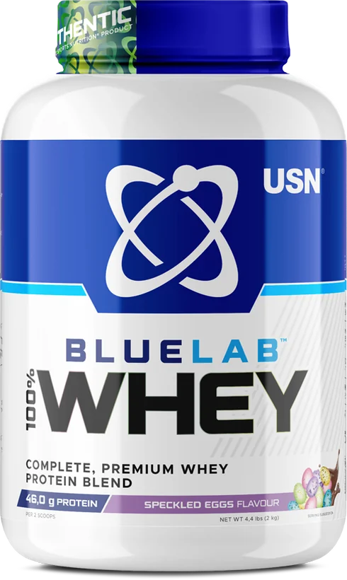 USN BlueLab 100% Whey, вкус «Шоколадные яйца»